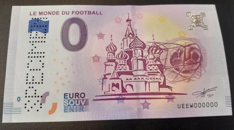 LE MONDE DU FOOTBALL WORLDCUP 2018 SPECIMEN