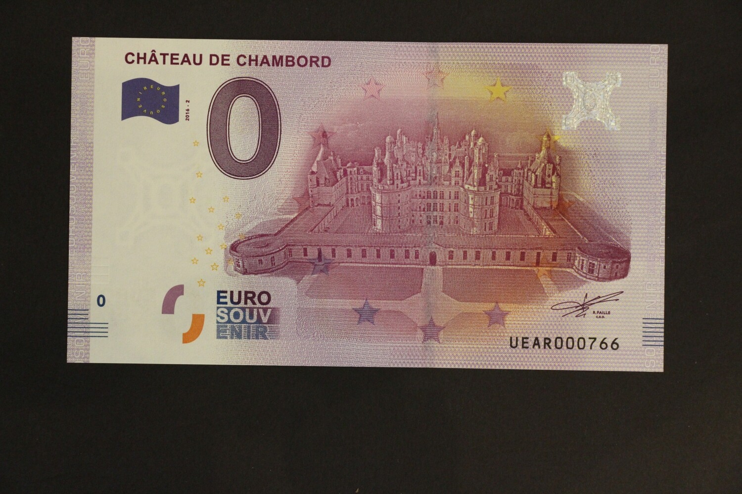 CHATEAU DE CHAMBORD  Vue Aérienne