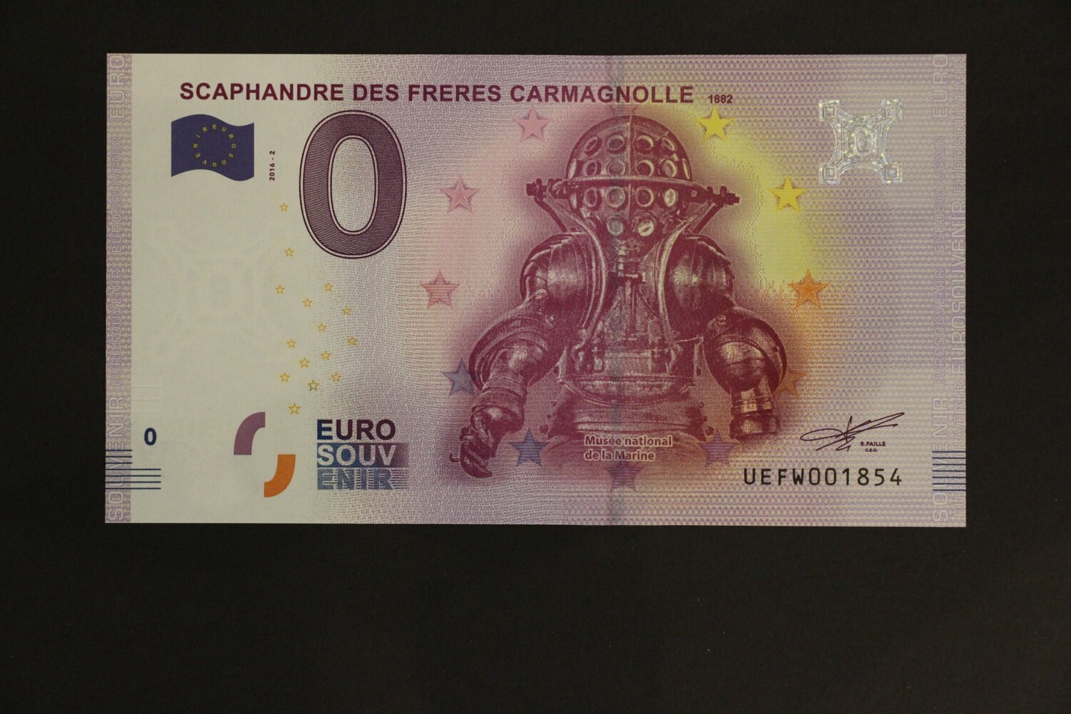 SCAPHANDRE DES FRERES CARMAGNOLLE
