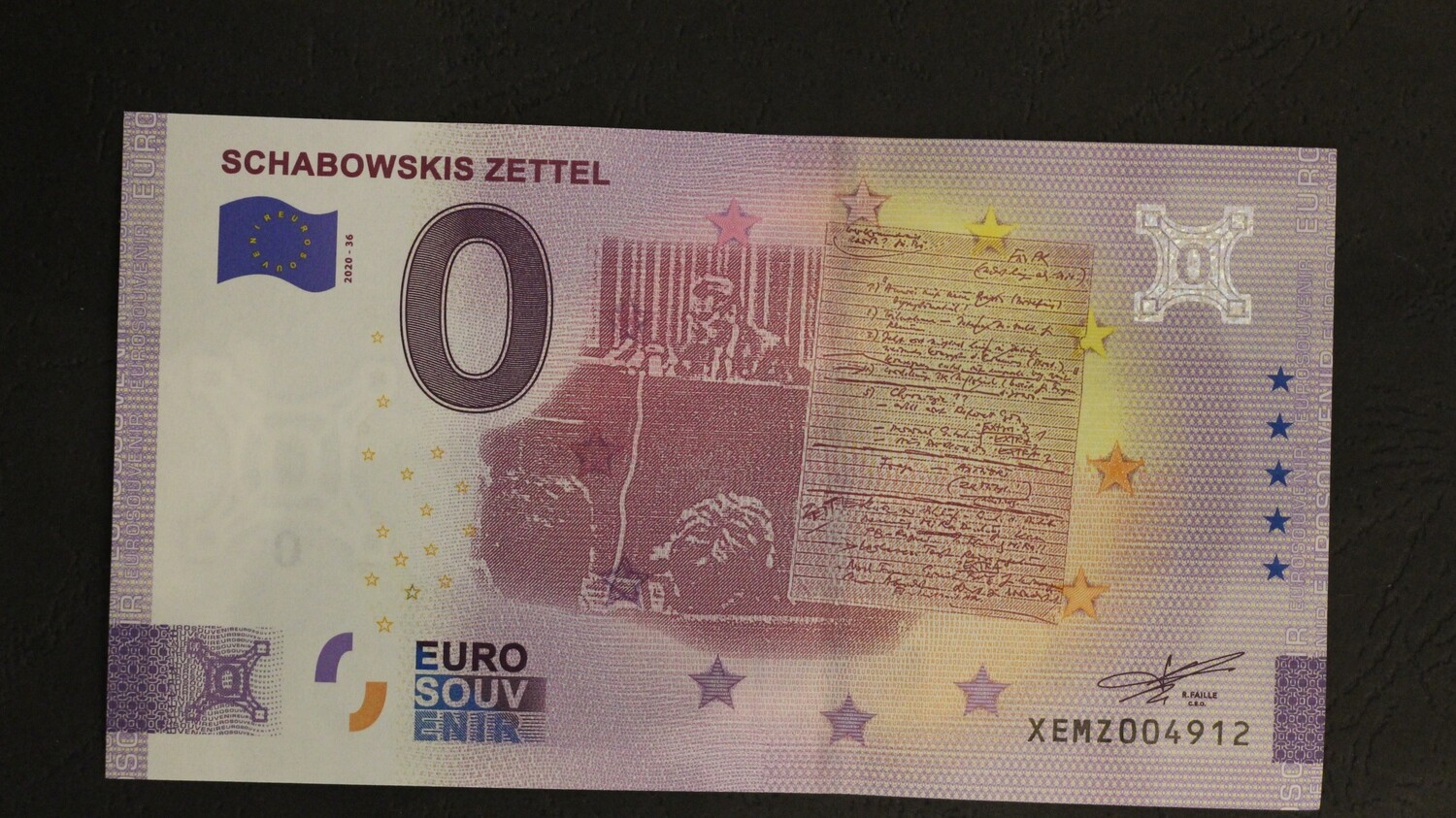 SCHABOWSKI ZETTEL