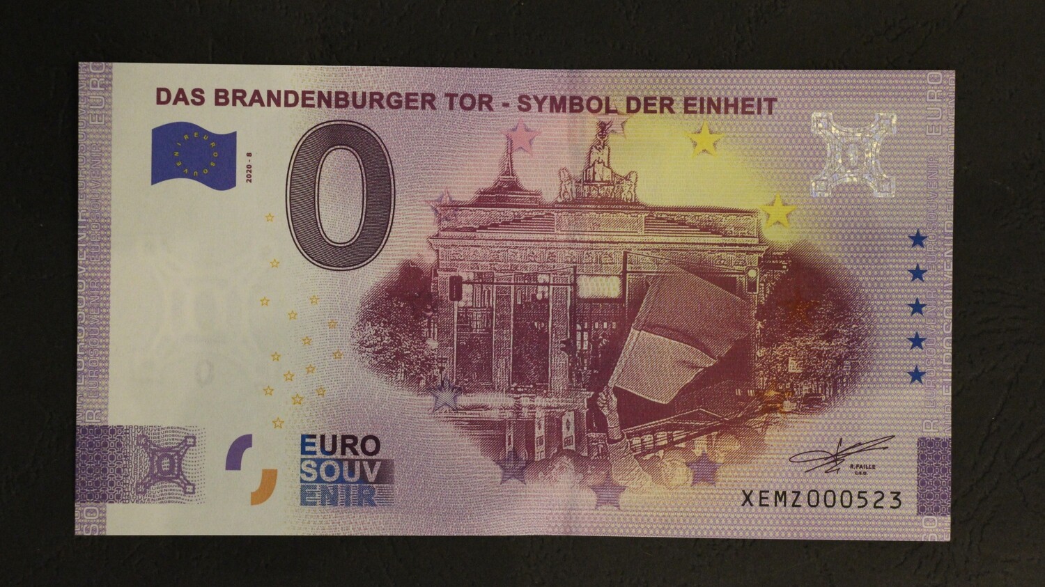 DAS BRANDENBURGER TOR -SYMBOL DER EINHEIT