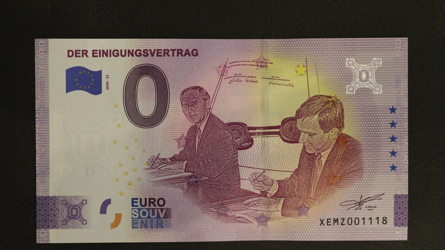 DER EINIGUNGSVERTAG