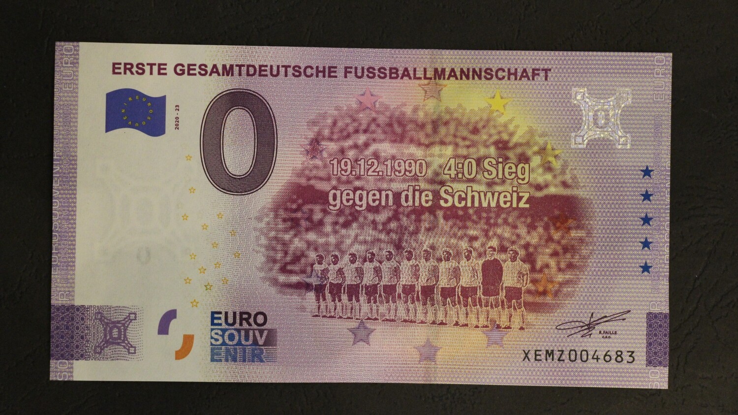 ERSTE GESAMTDEUTSCHE FUSSBALLMANNSCHAFT
