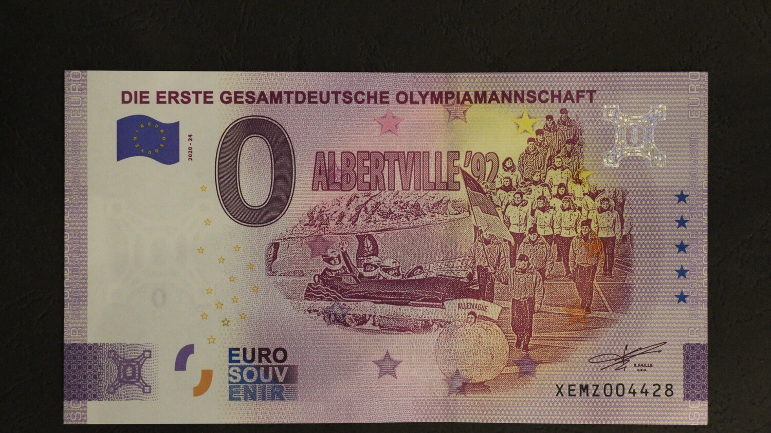 DIE ERSTE GESAMTDEUTSCHE OLYMPIAMANNSCHAFT