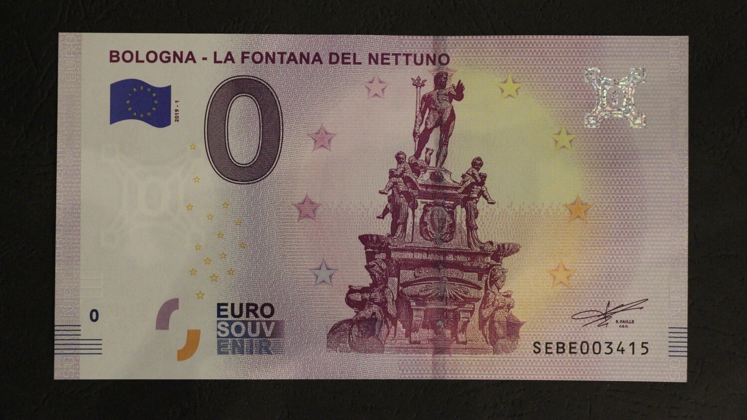 BOLOGNA - LA FONTANA DEL NETTUNO