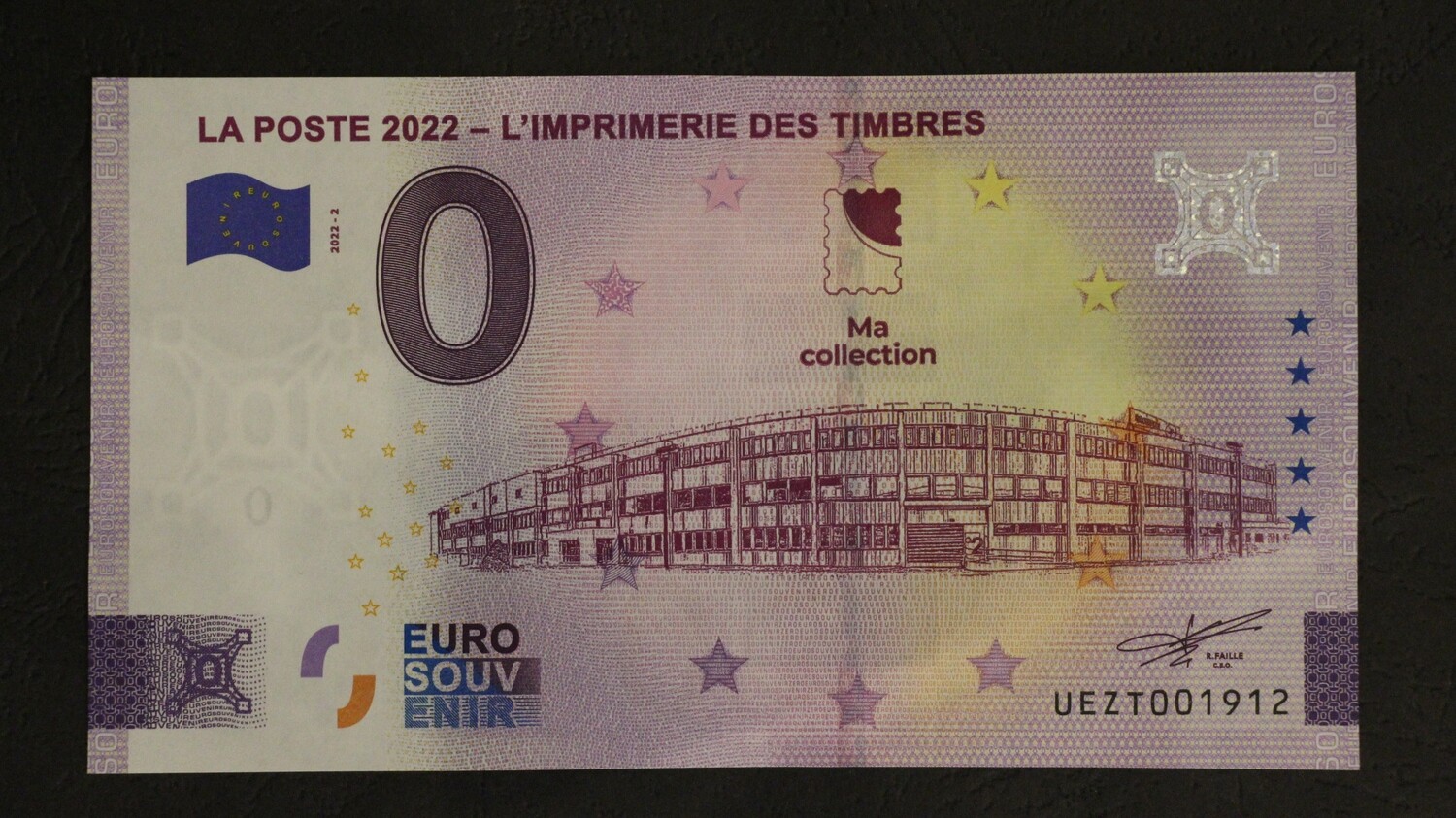 LA POSTE 2022 - L&#39;IMPRIMERIE DES TIMBRES