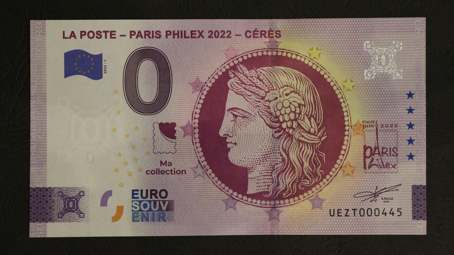 LA POSTE - PARIS PHILEX 2022 - CERES