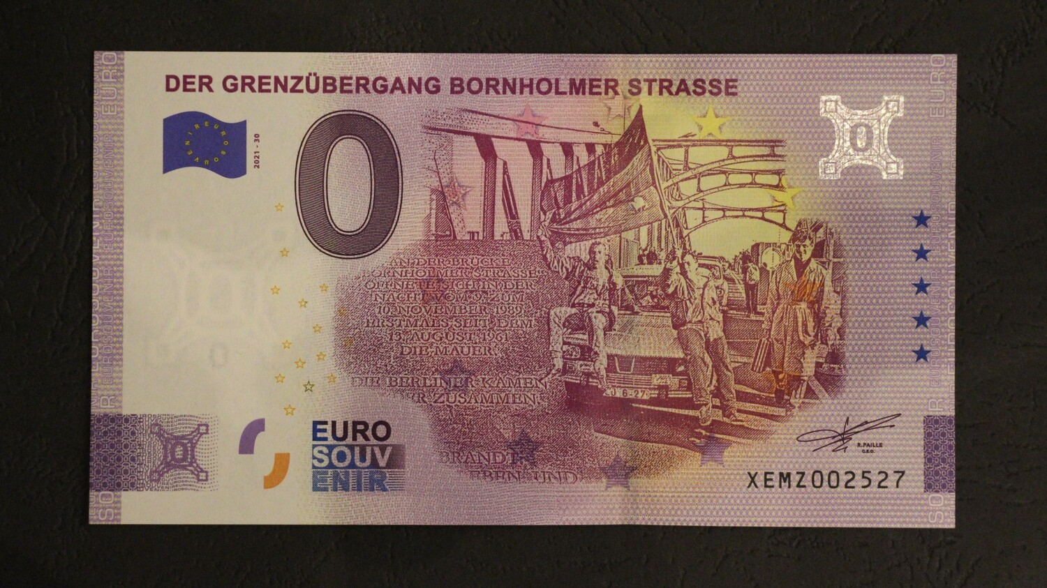 DER GRENZÜBERGANG BORNHOLMER STRASSE