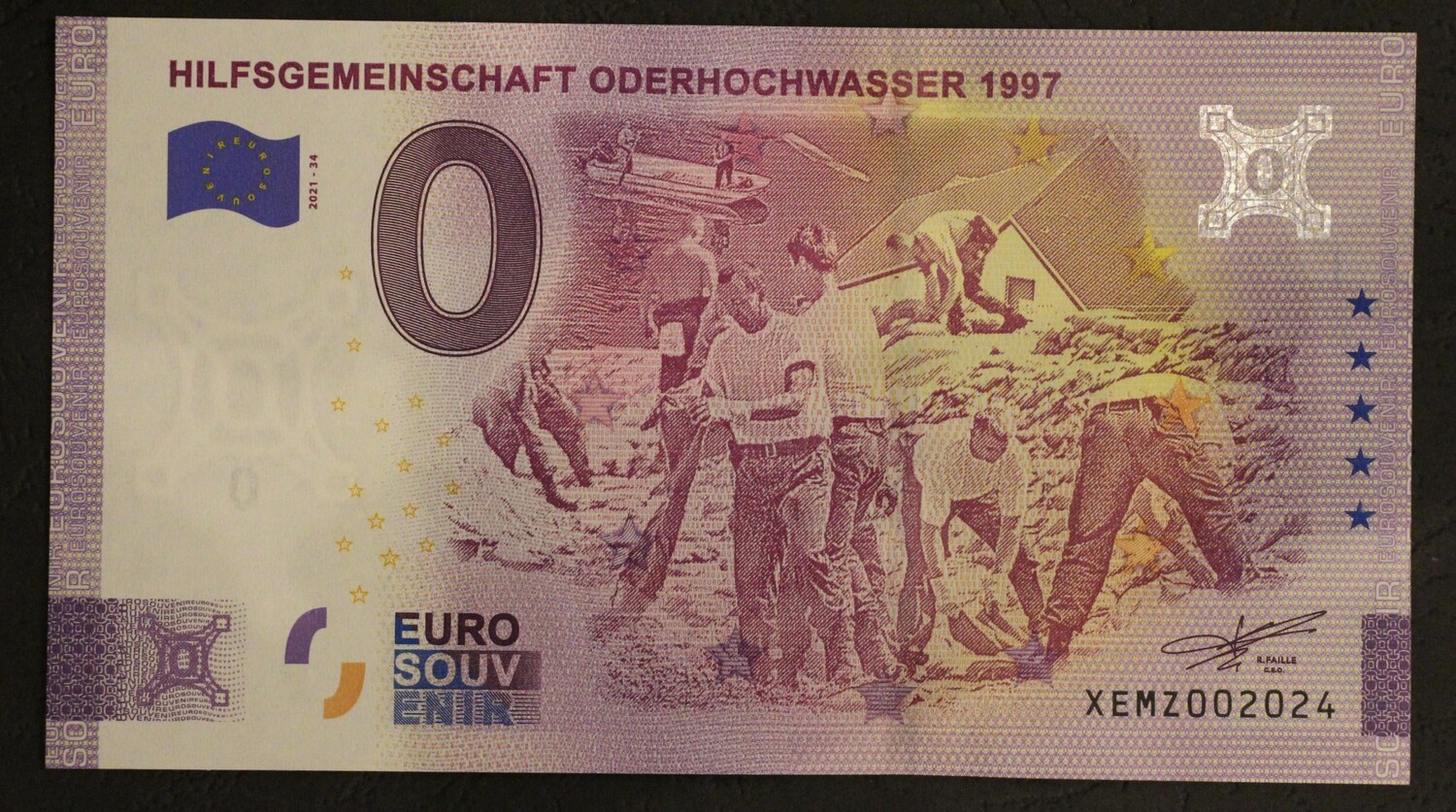 HILFSGEMEINSCHAFT ODERHOCHWASSER 1997