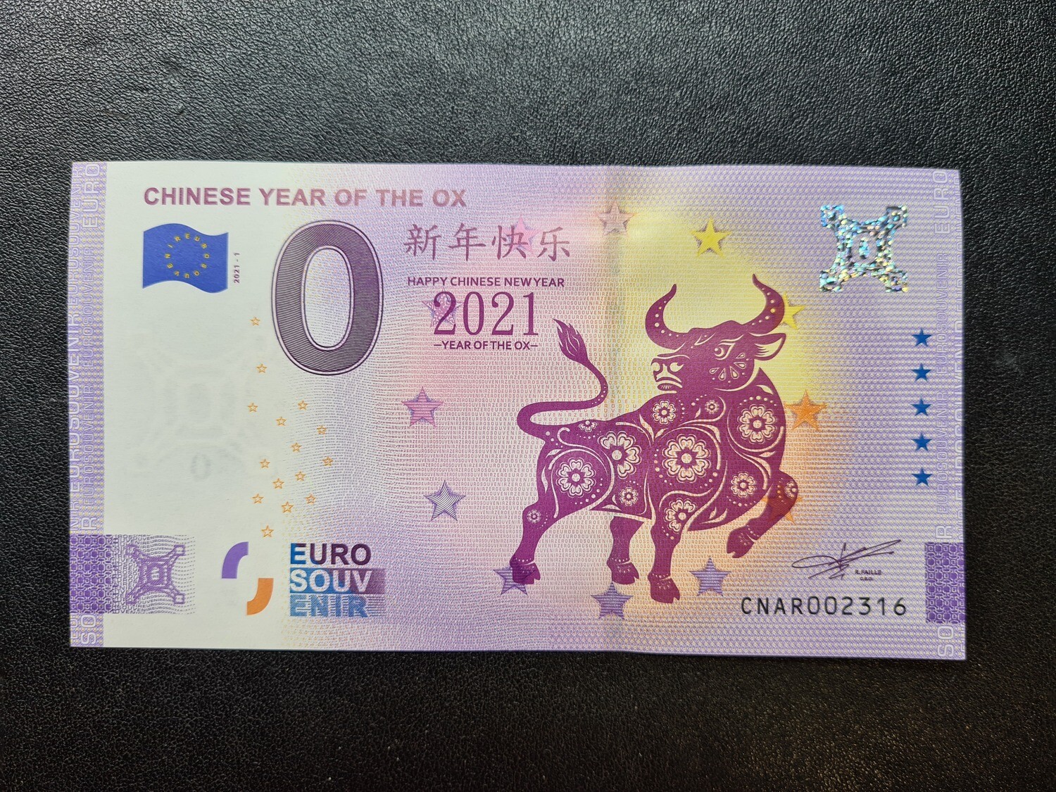 CHINESE YEAR OF THE OX