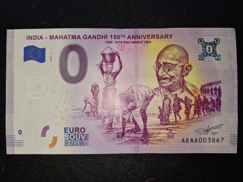 INDIA  - MAHATMA GANDHI 150TH ANNIVERSARY