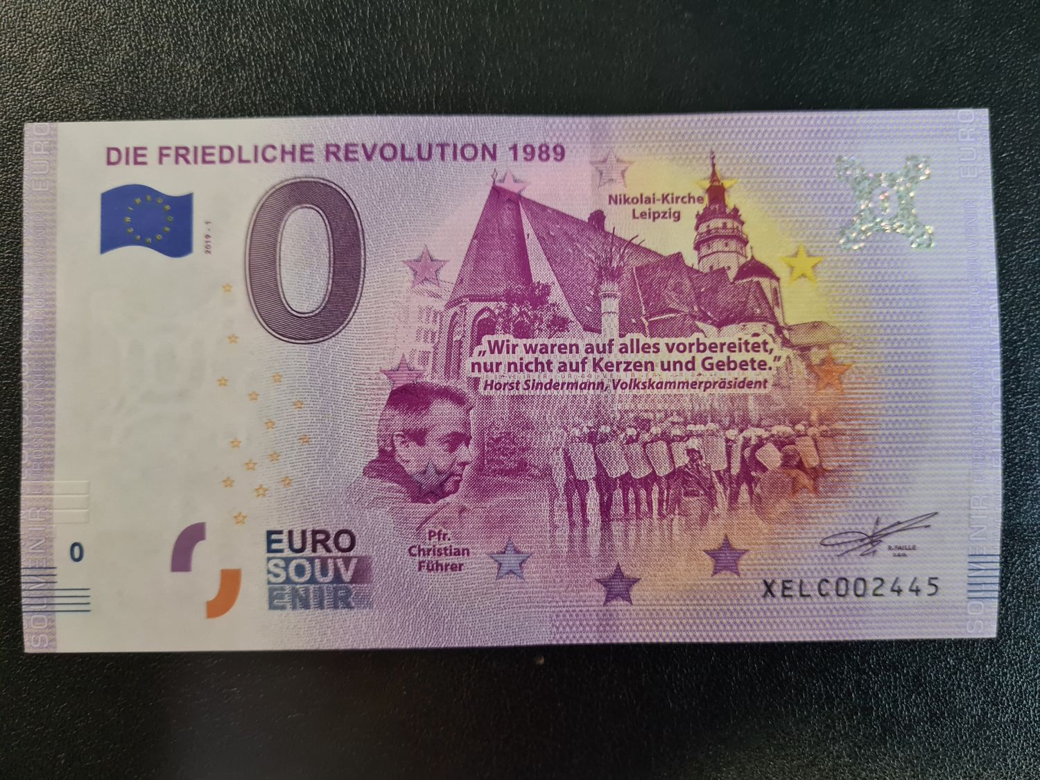 DIE FRIEDLICHE REVOLUTION 1989
