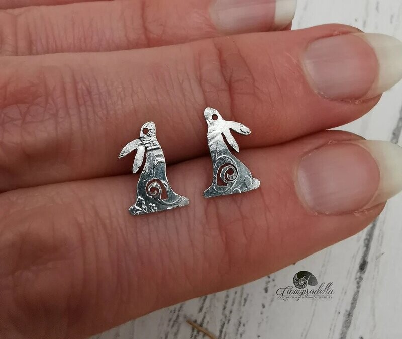 Hare earrings
