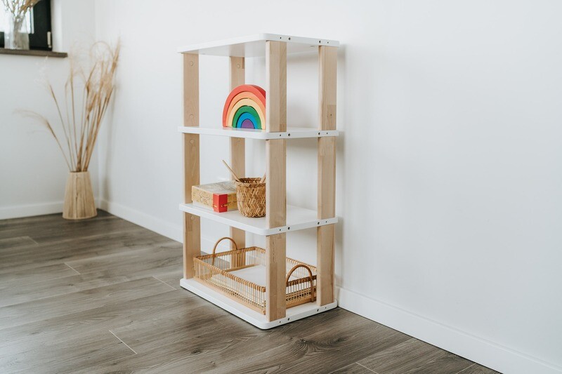 Modular Montessori shelv STRAIGHT MINI
