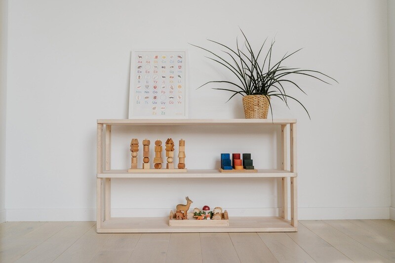 Modular Montessori shelf STRAIGHT