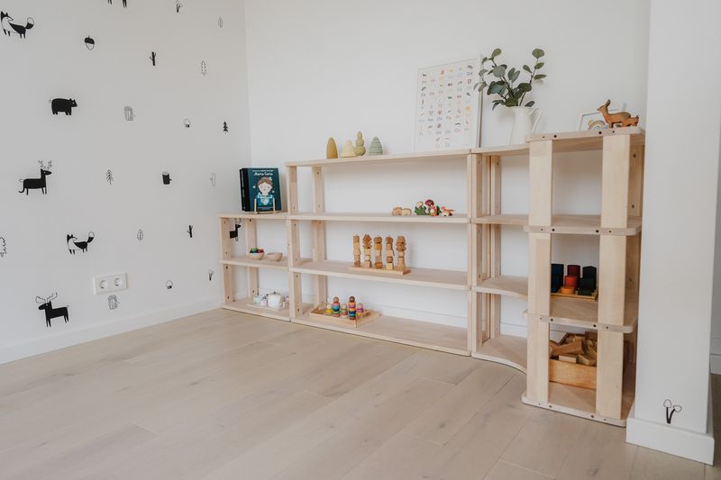 Modular Montessori Shelf, 3 different designs