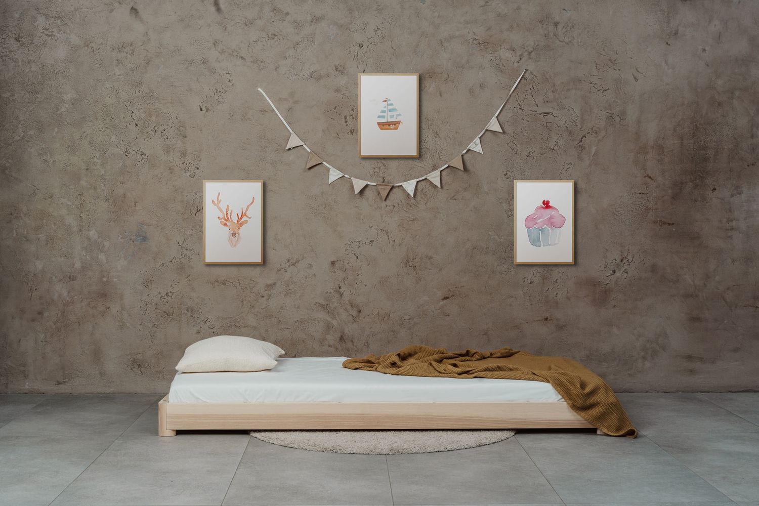 Montessori Bed, Komplektacija: Standard Low