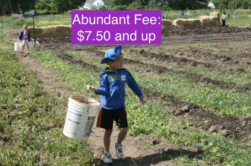 Compost - Abundant fee sliding scale