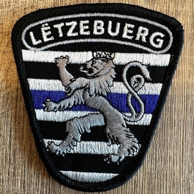 Badge Roude Leiw Blue thin Line