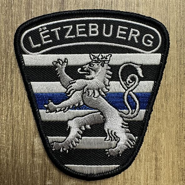 Badge Roude Leiw Blue thin Line