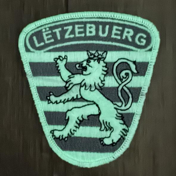 Badge Roude Leiw Glow in the Dark/ Retroréfléchissant 2