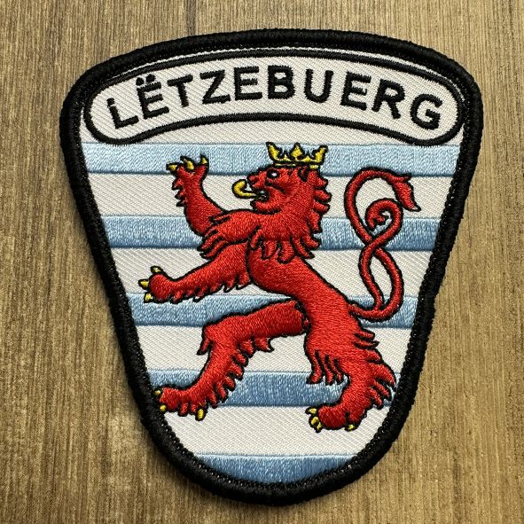 Badge Luxembourg Roude Leiw