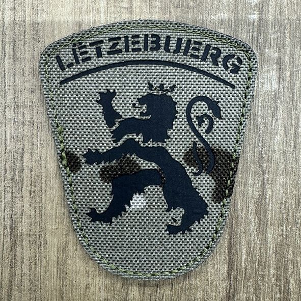 Badge Laser Cut Roude Leiw Camo
