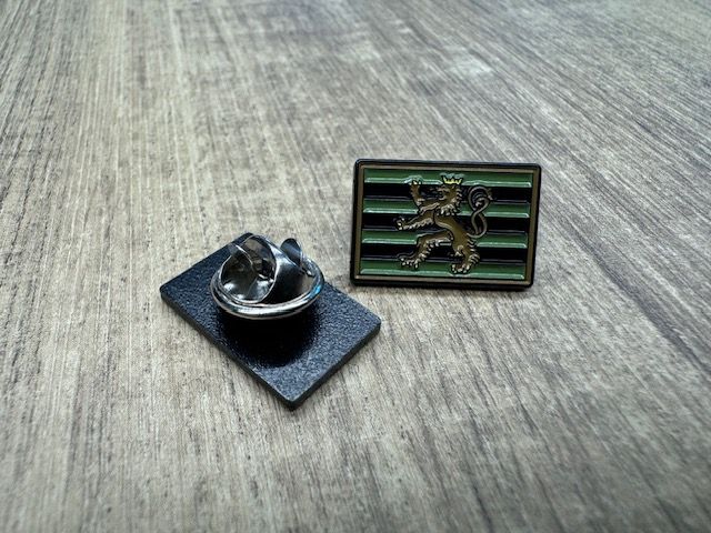 Pins Roude leiw Maron foncé Rectangle
