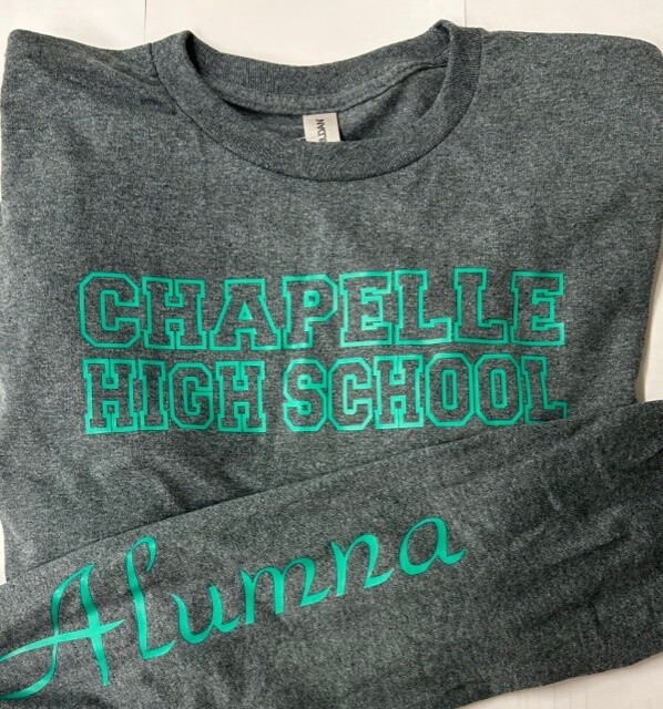 Grey Alumnae LS T-Shirt