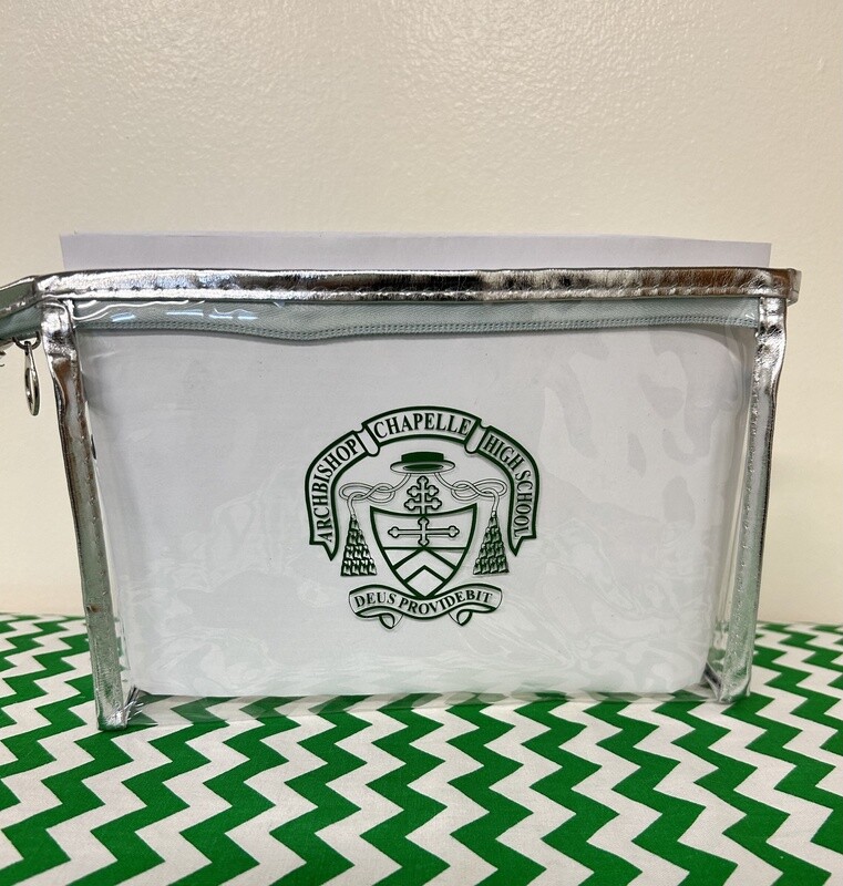 Clear Bag w/ Zipper