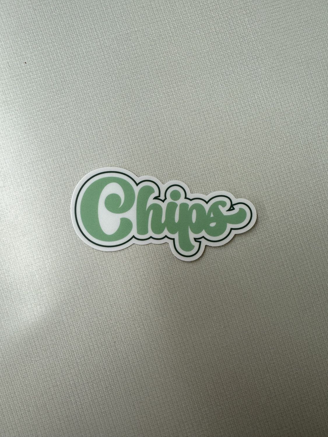 "Chips" Sticker