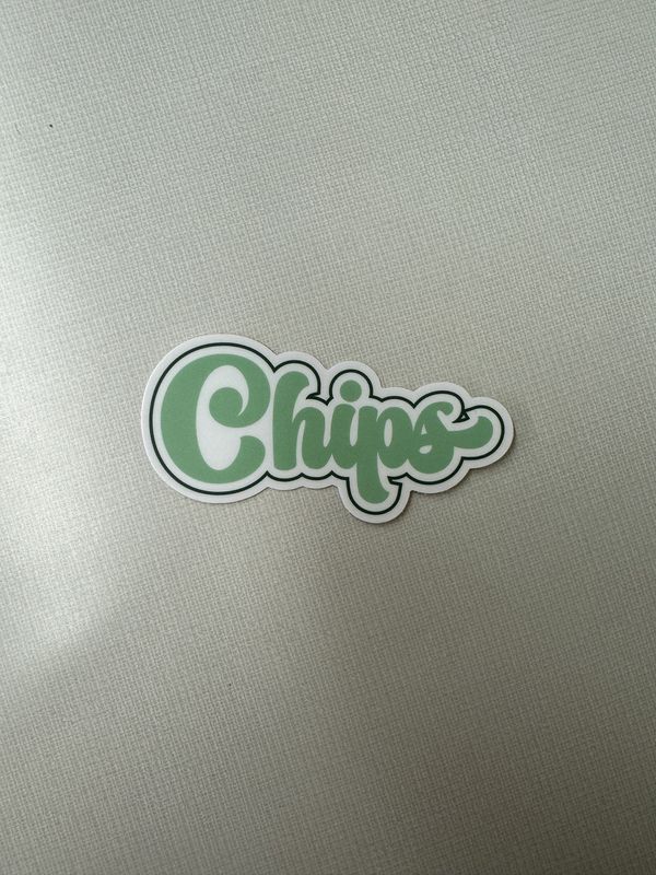 "Chips" Sticker