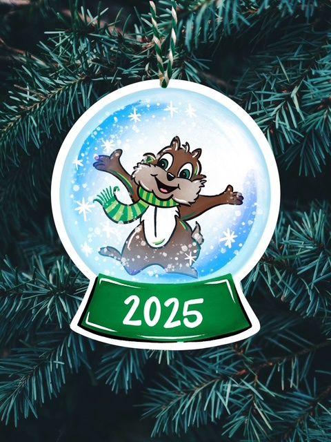 2025 Ornament- Snowglobe