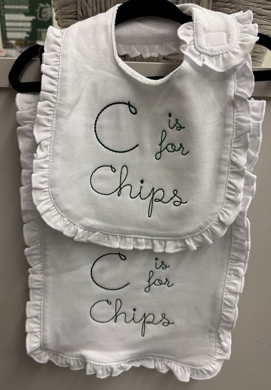 Bib and Burp Cloth Set