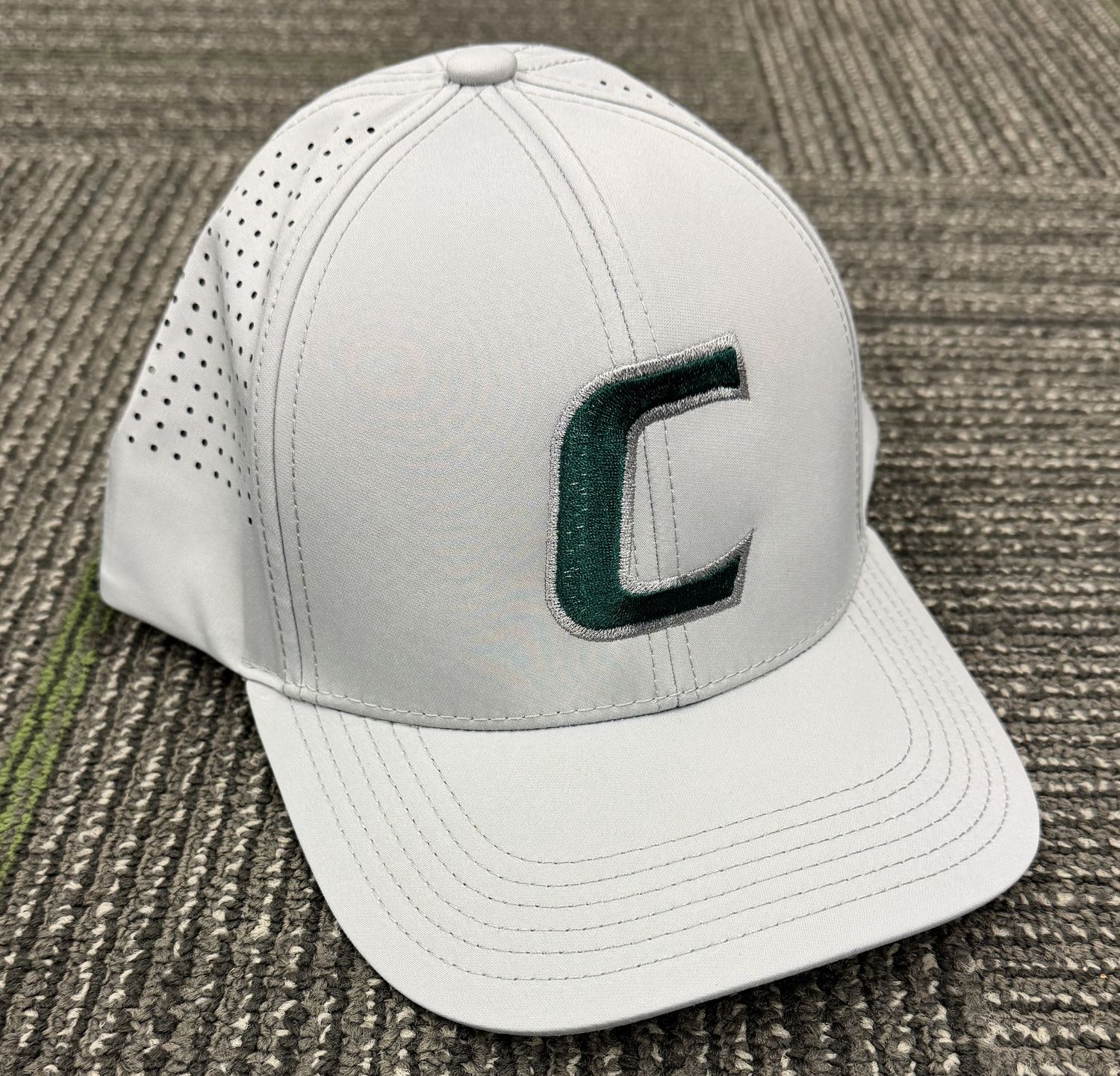 Gray Athletic "C" Hat
