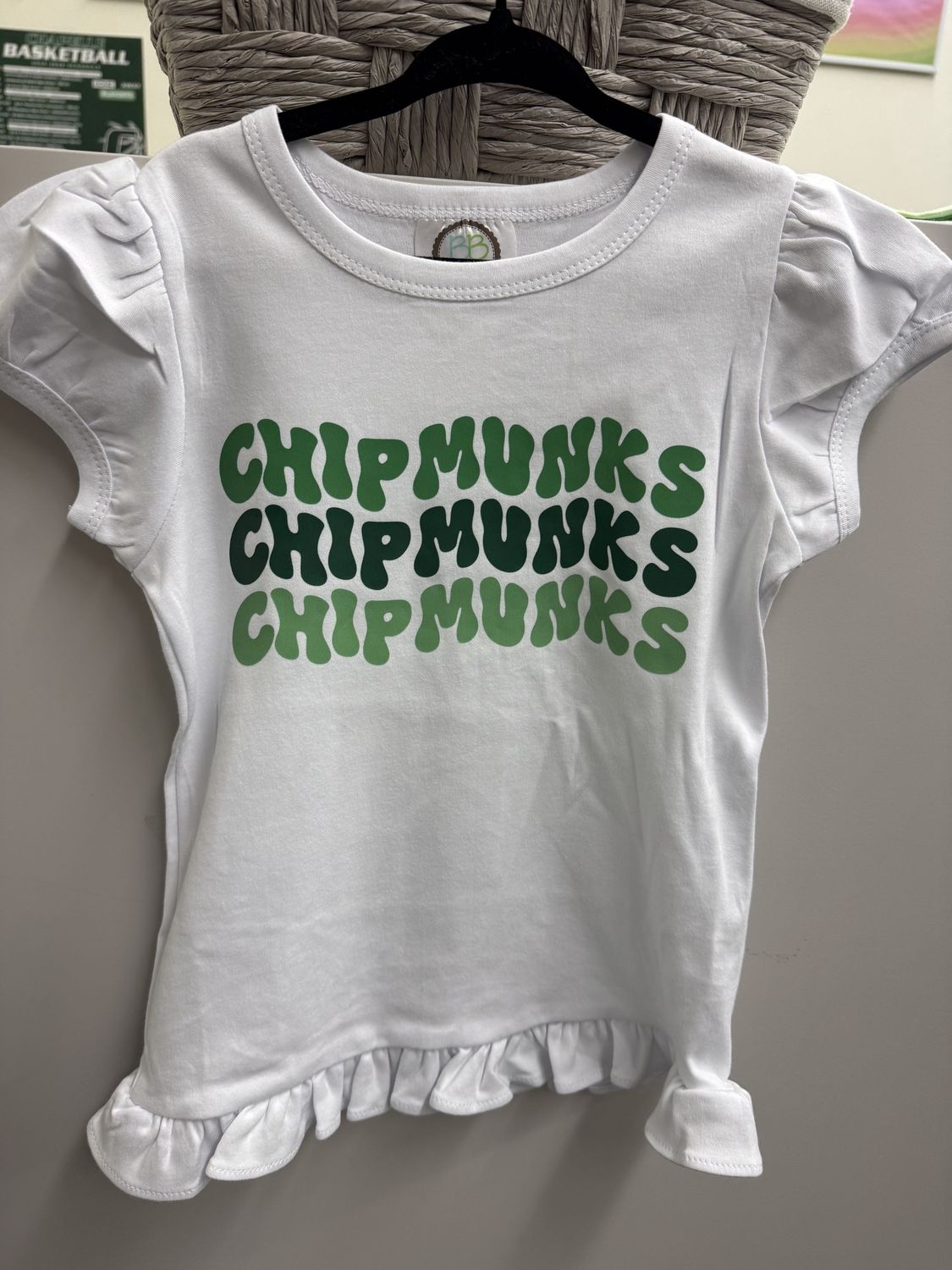 Ruffle Short Sleeve Tee