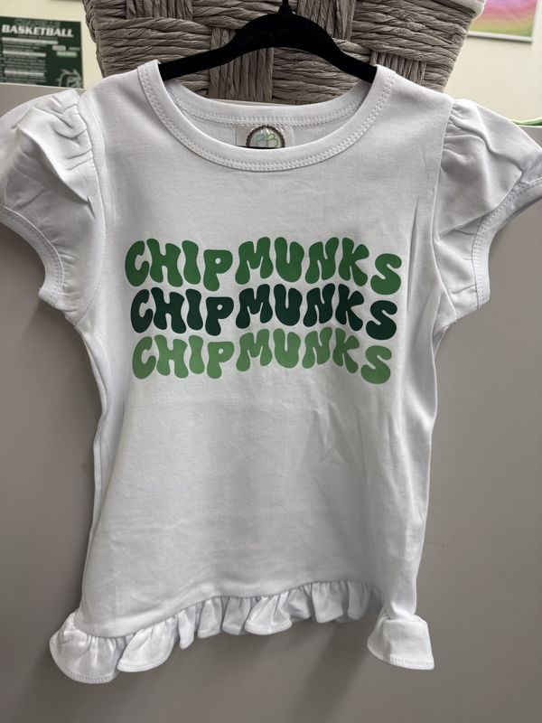 Ruffle Short Sleeve Tee