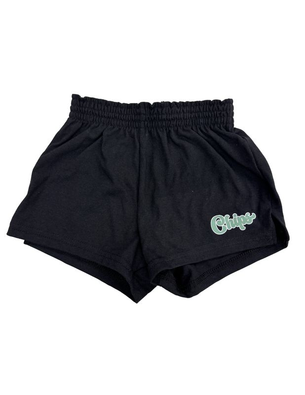 Girl's Chipmunk Shorts- Black
