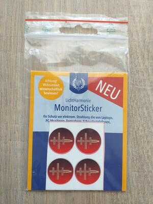 Licht- Harmonie Monitor Sticker - speziell gegen 5G *