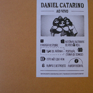 Daniel Catarino - Ao Vivo (CD, 2013) - SOLD OUT | ESGOTADO