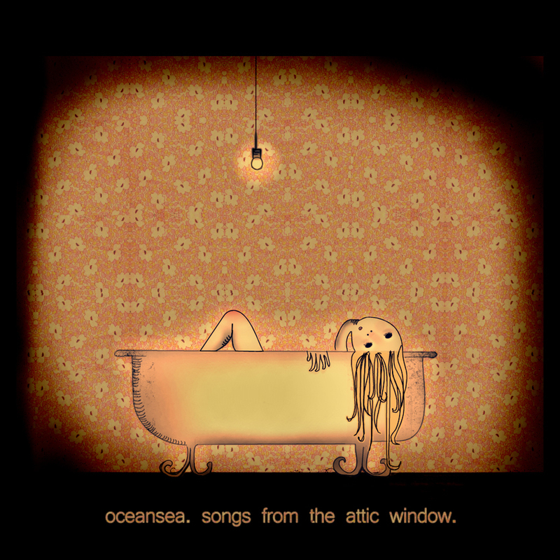 Daniel Catarino (Oceansea) - Songs From The Attic Window (CDr, 2013) - SOLD OUT | ESGOTADO