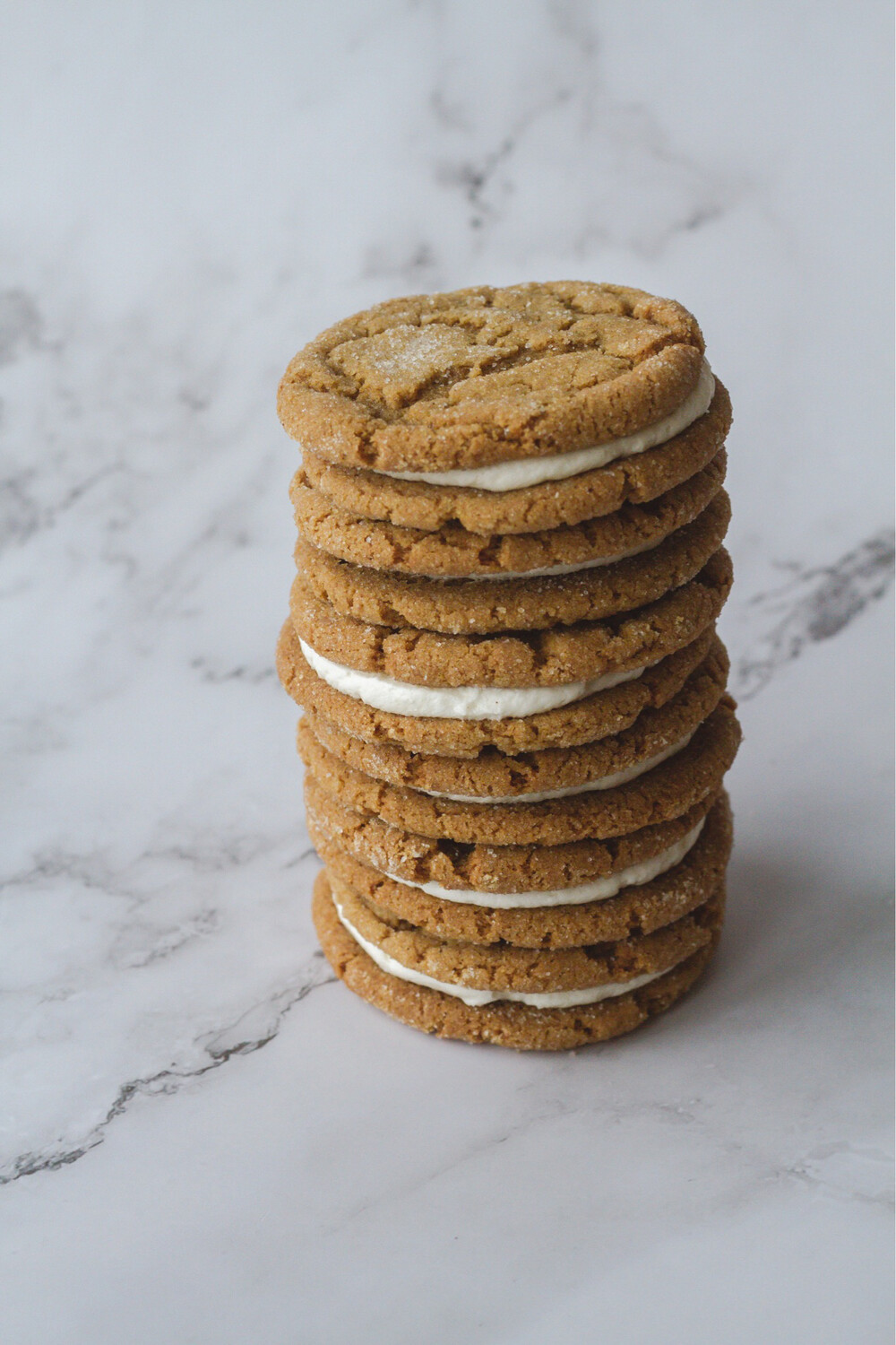Ginger Cream Sandwich Cookies