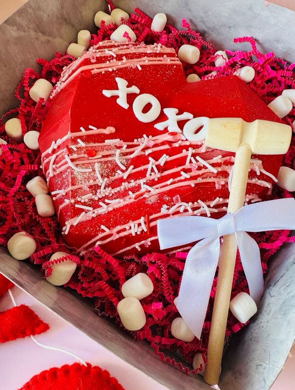 Valentine Chocolate Heart Smash