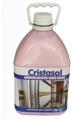 Cristasol Cristalizador Rosa Para Pisos De Tonos Blancos