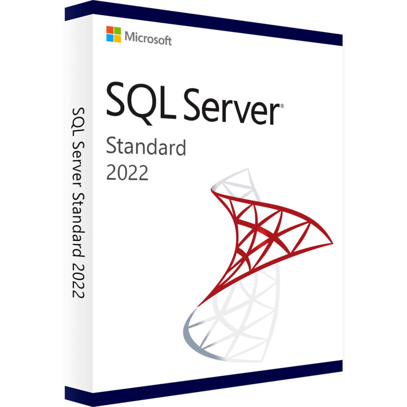 Microsoft SQL Server 2022 Standard | Unlimited User CALs | Lifetime Activation Key | 1 device