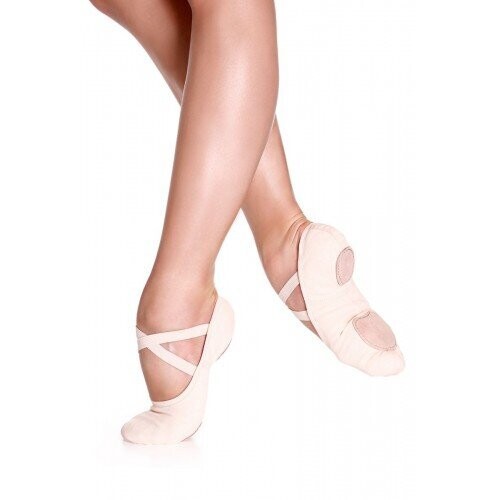 Canvas stretch ballet shoes (childs)