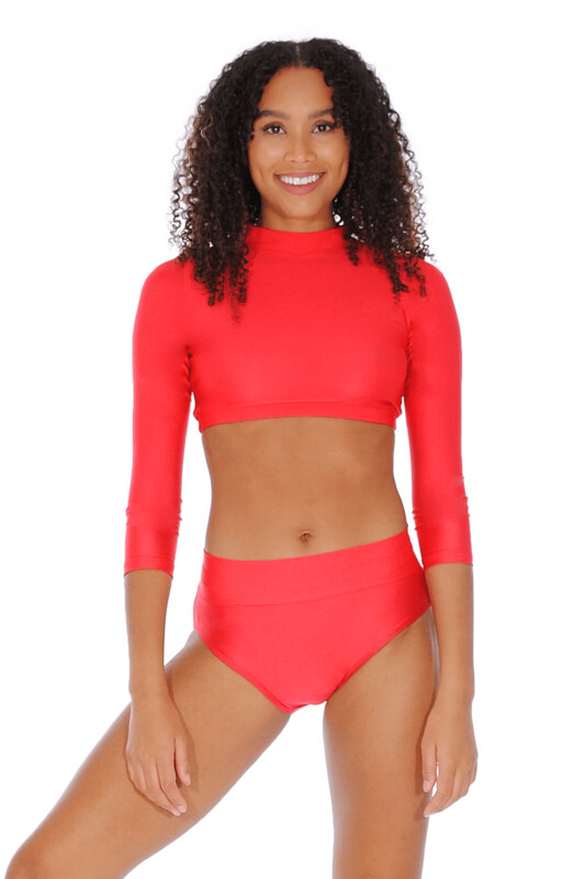 Full Long Sleeve crop top