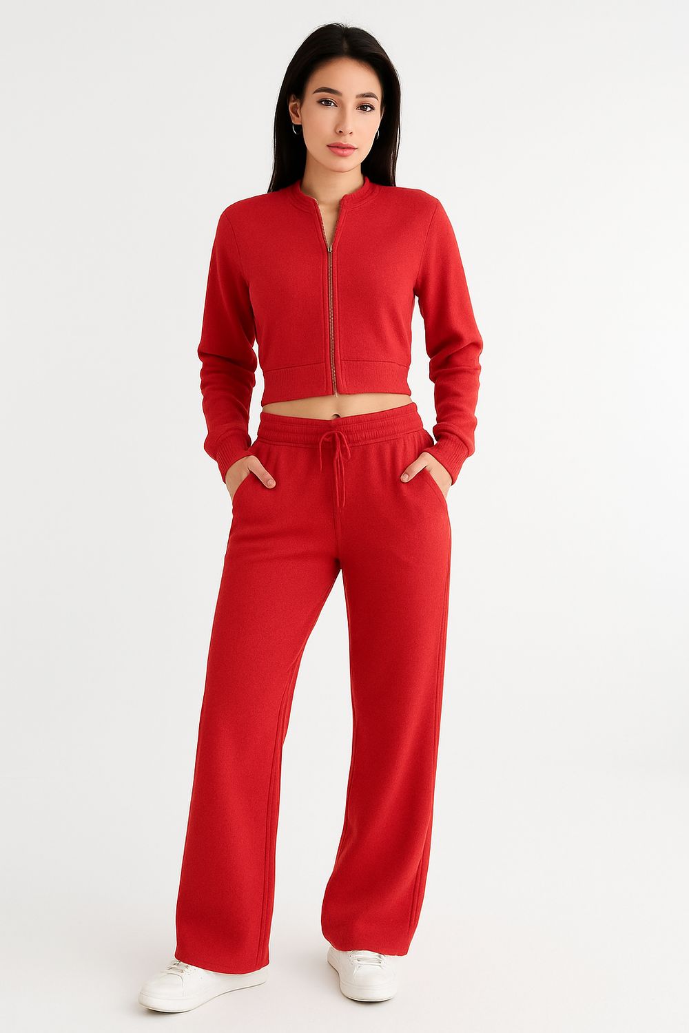 Tracksuit bottoms red