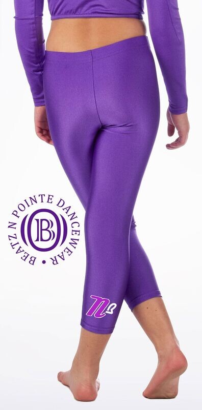 NB purple leggings