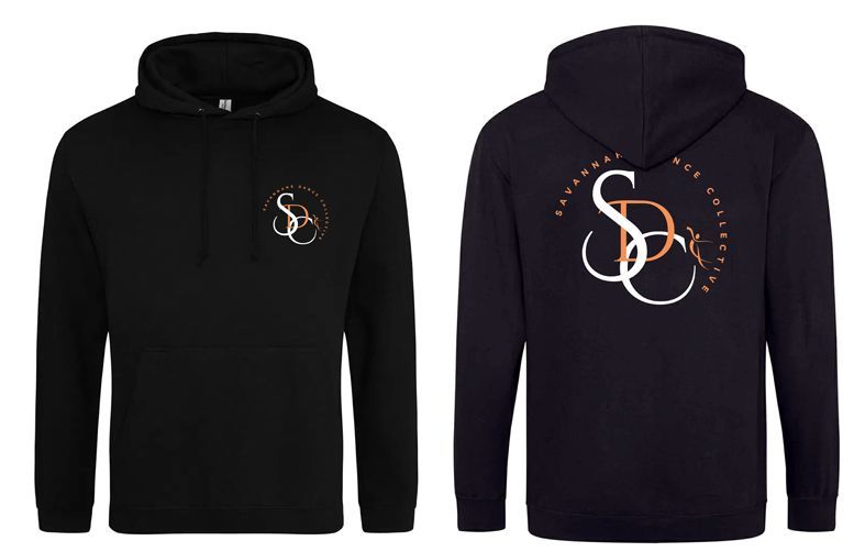 Savannah Hoodies zip or pullover options